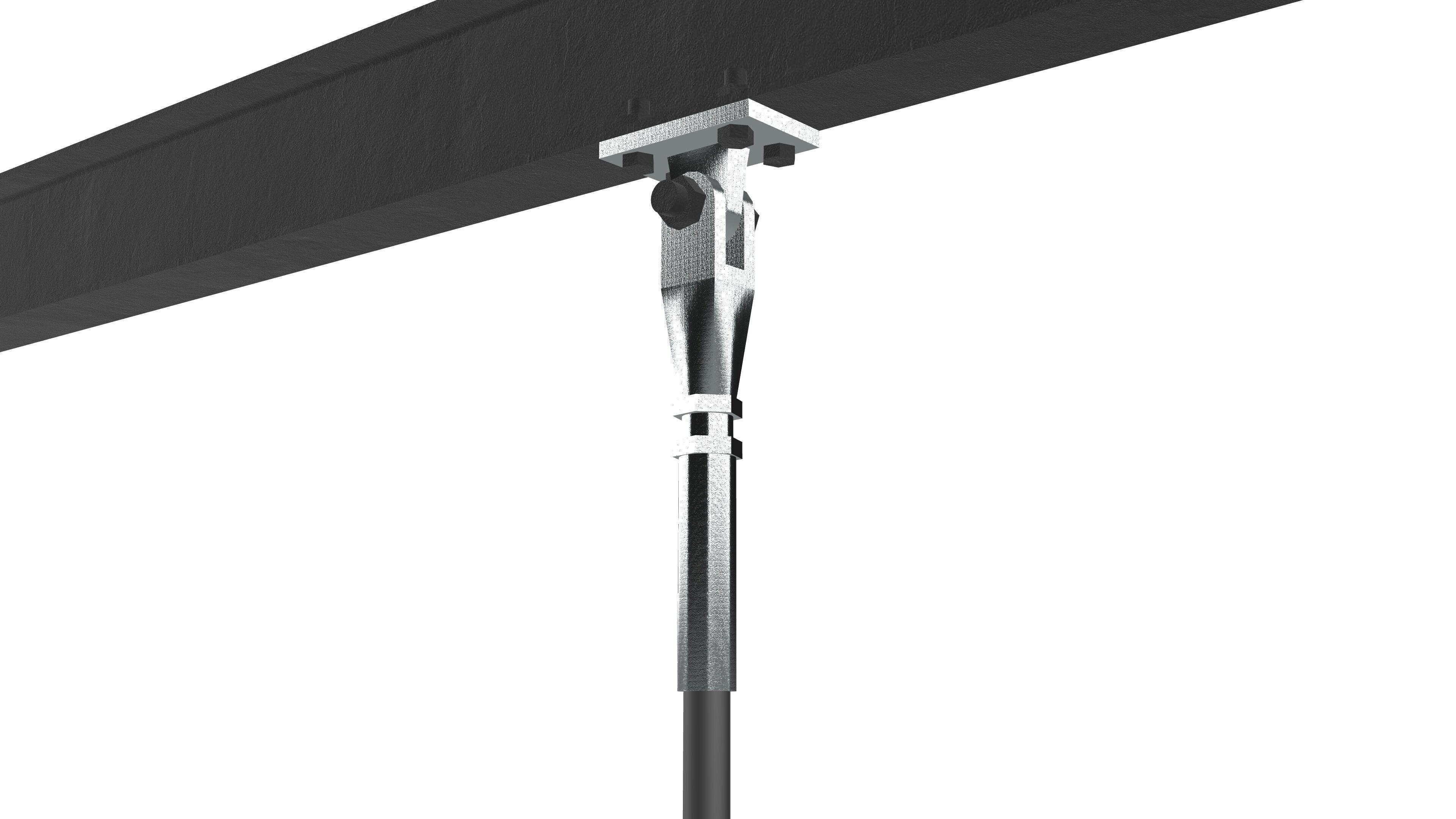 Steel Cable Connector 3D model_2