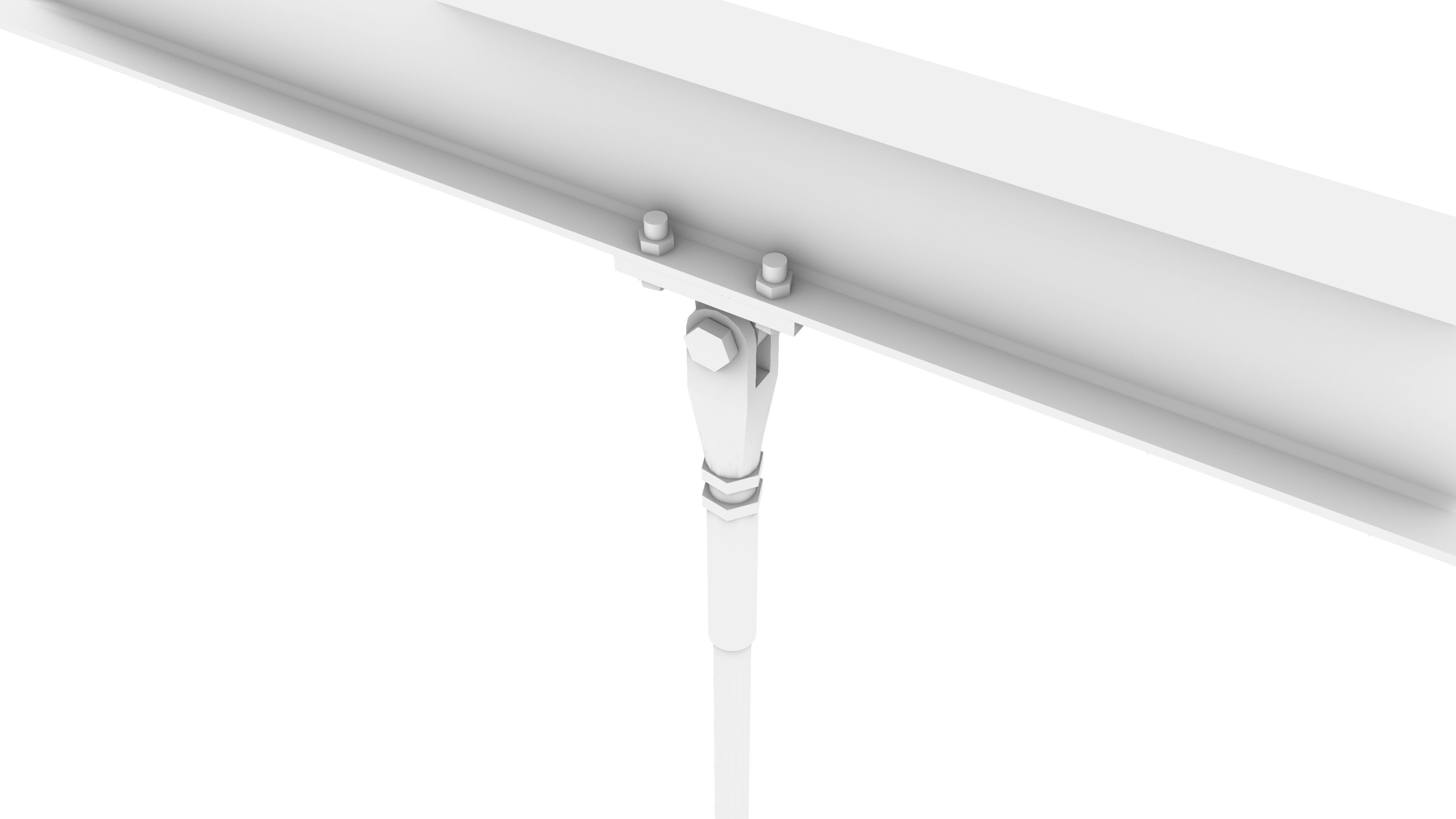 Steel Cable Connector 3D model_3