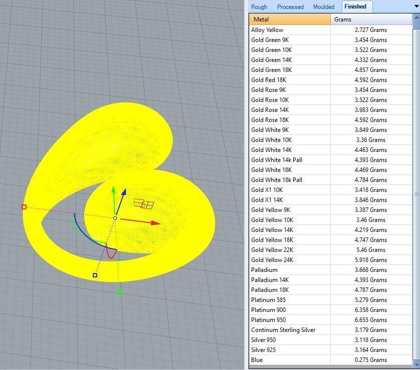 Drop ring 3D print model_4