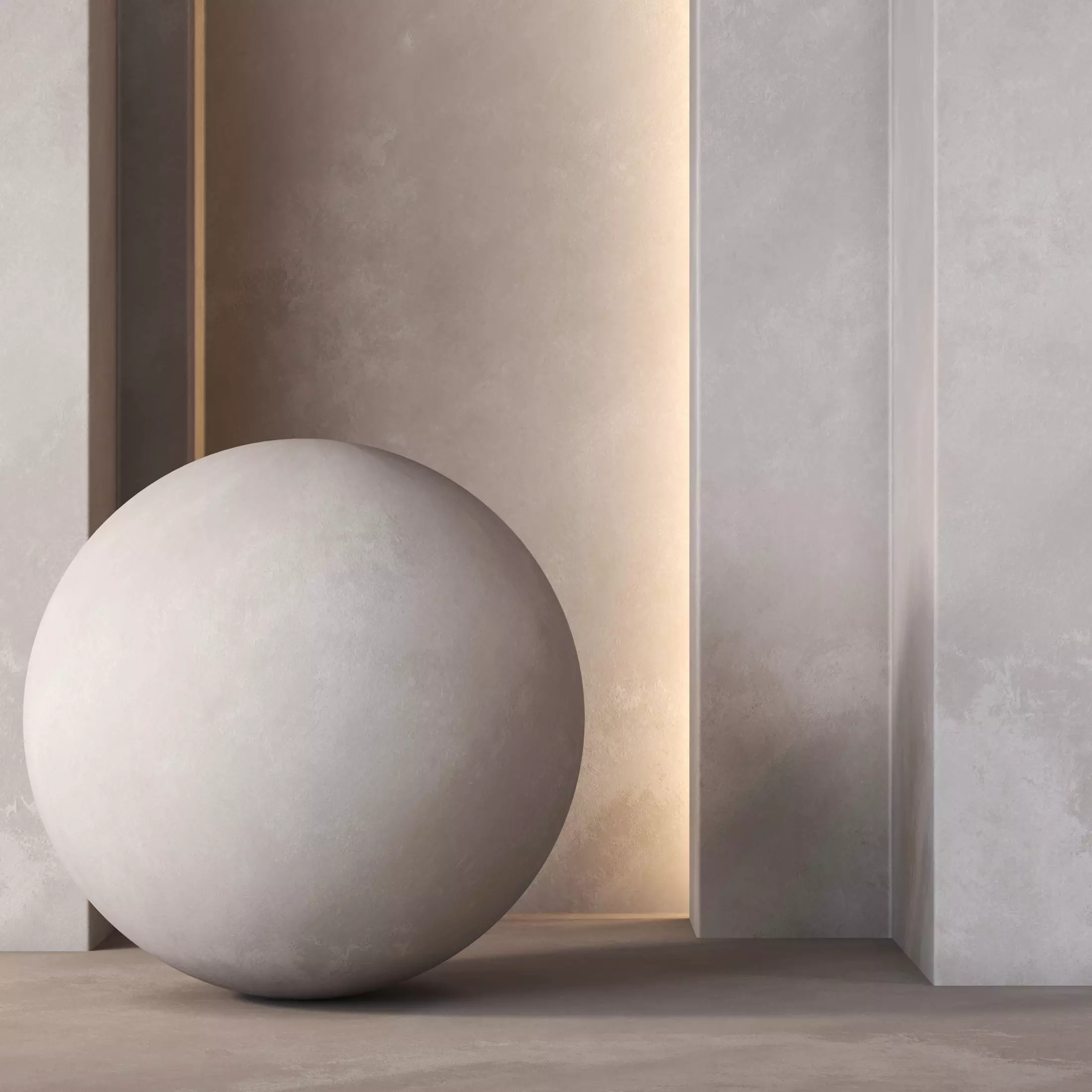 Decorative Plaster Wall Texture 4K - Seamless Texture_0