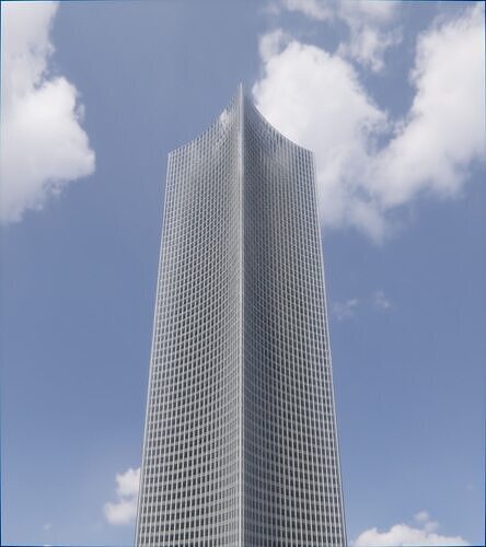 Parametric Building 1c9 3D model 5