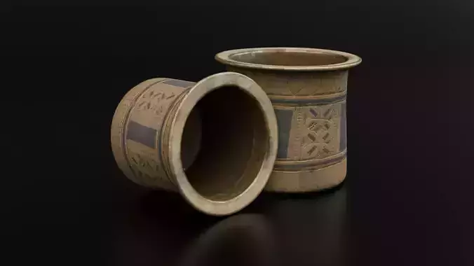 Indian Panchapatra Copper Bowl