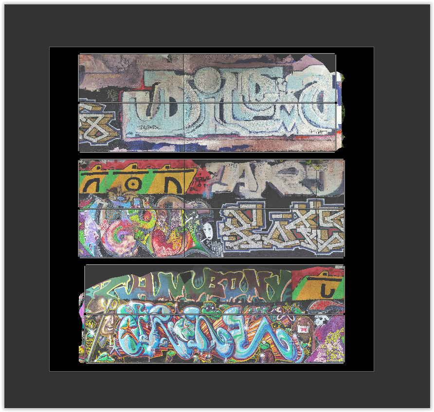 Graffiti wall V 3D model_7