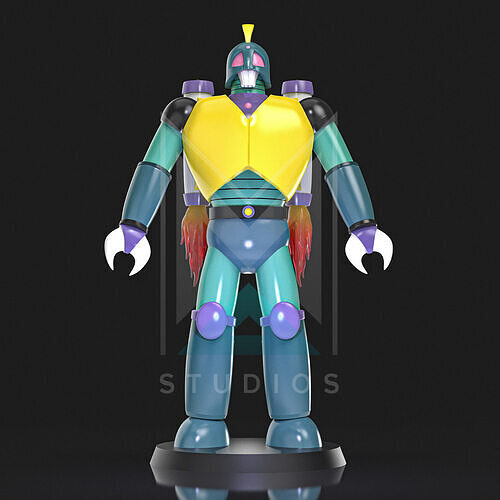 Aeros B3 Mazinger Z 3D print model