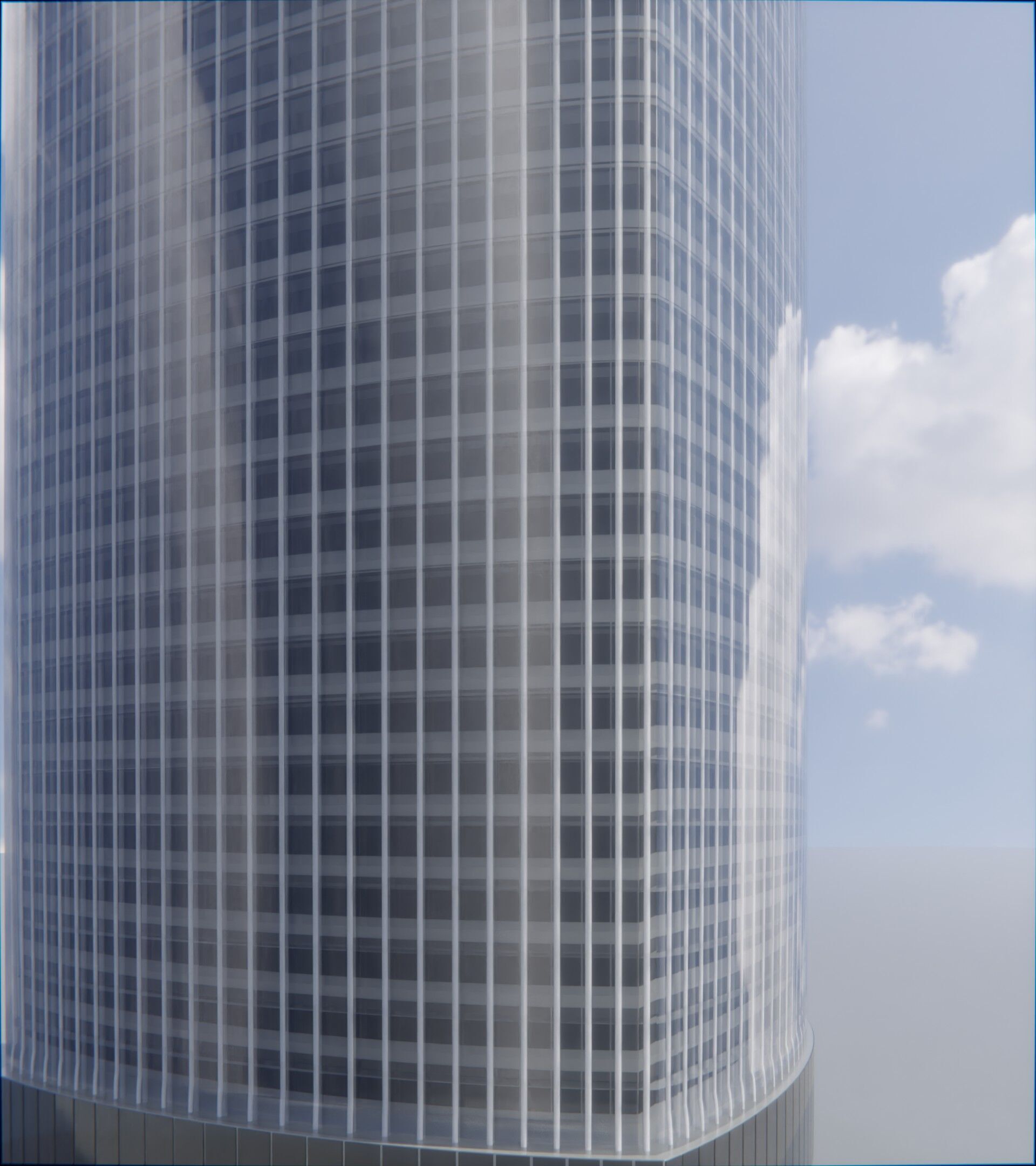 Parametric Building 1d9 3D model_11