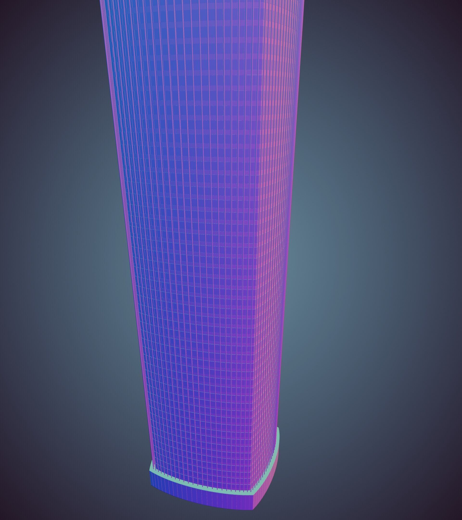 Parametric Building 1d9 3D model_35