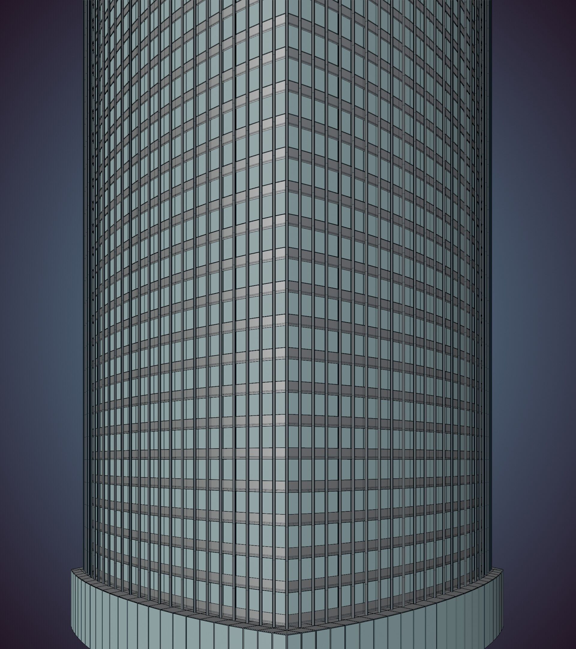 Parametric Building 1d9 3D model_50