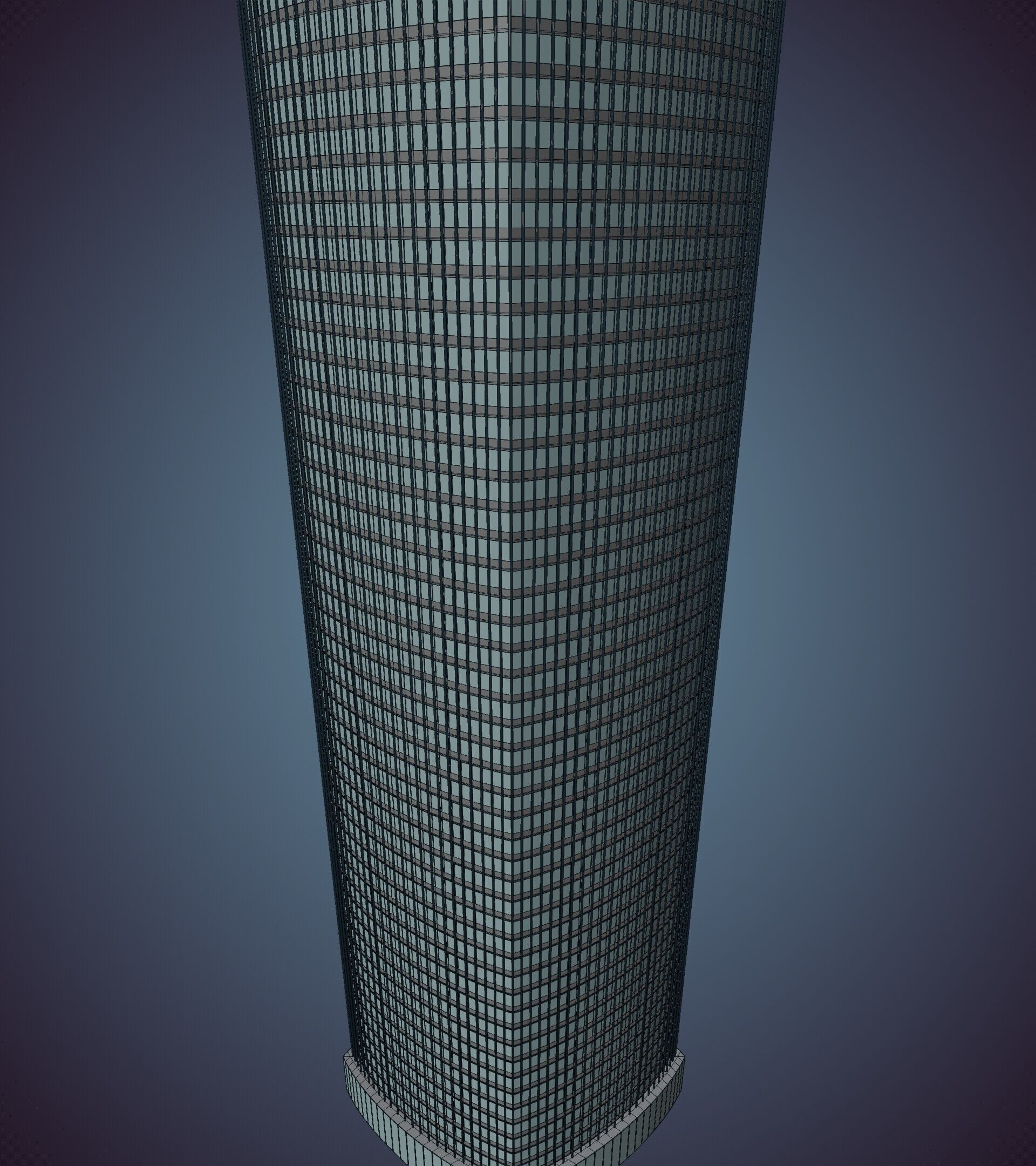 Parametric Building 1d9 3D model_47