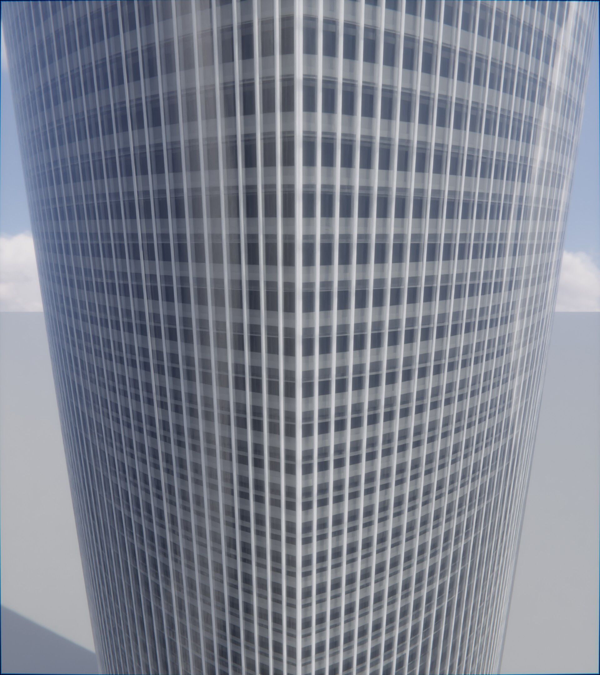 Parametric Building 1d9 3D model_13
