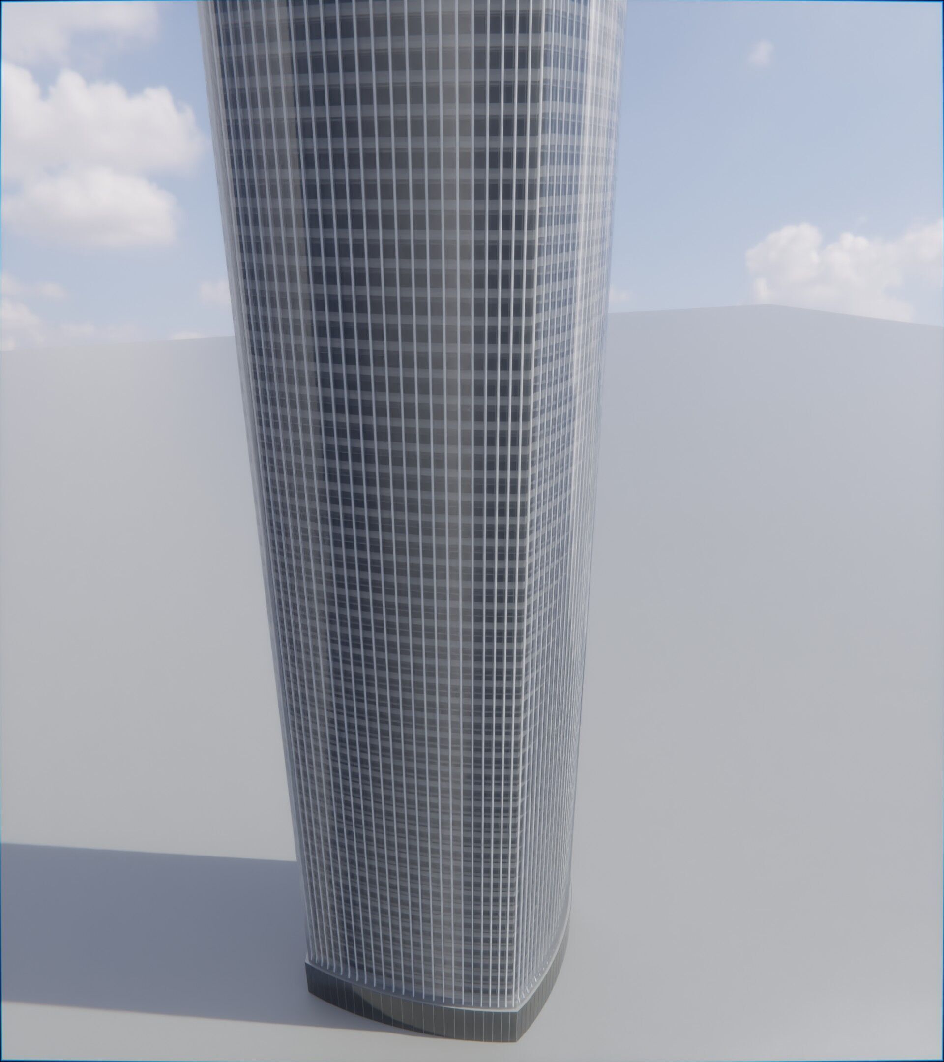 Parametric Building 1d9 3D model_8