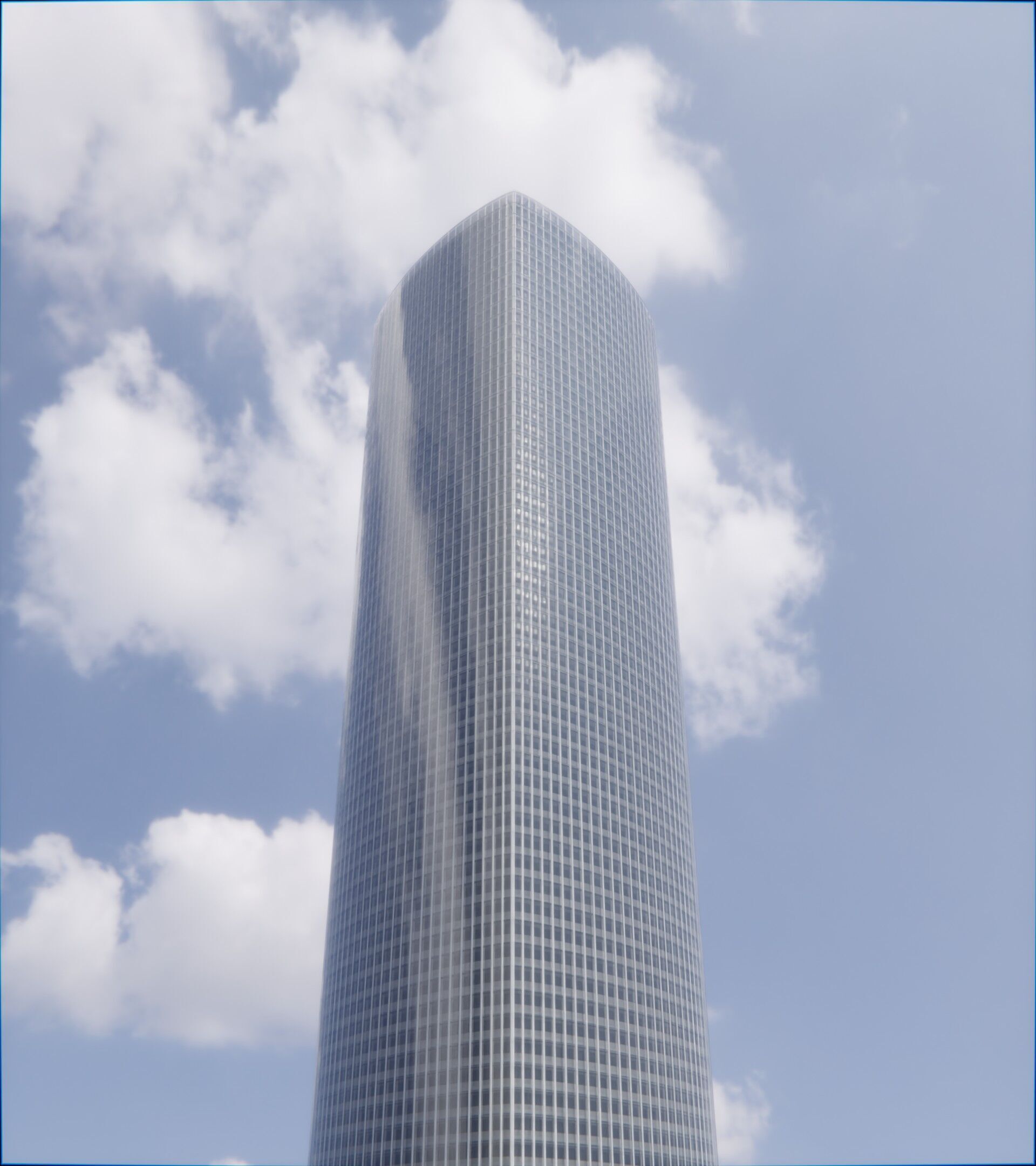 Parametric Building 1d9 3D model_4