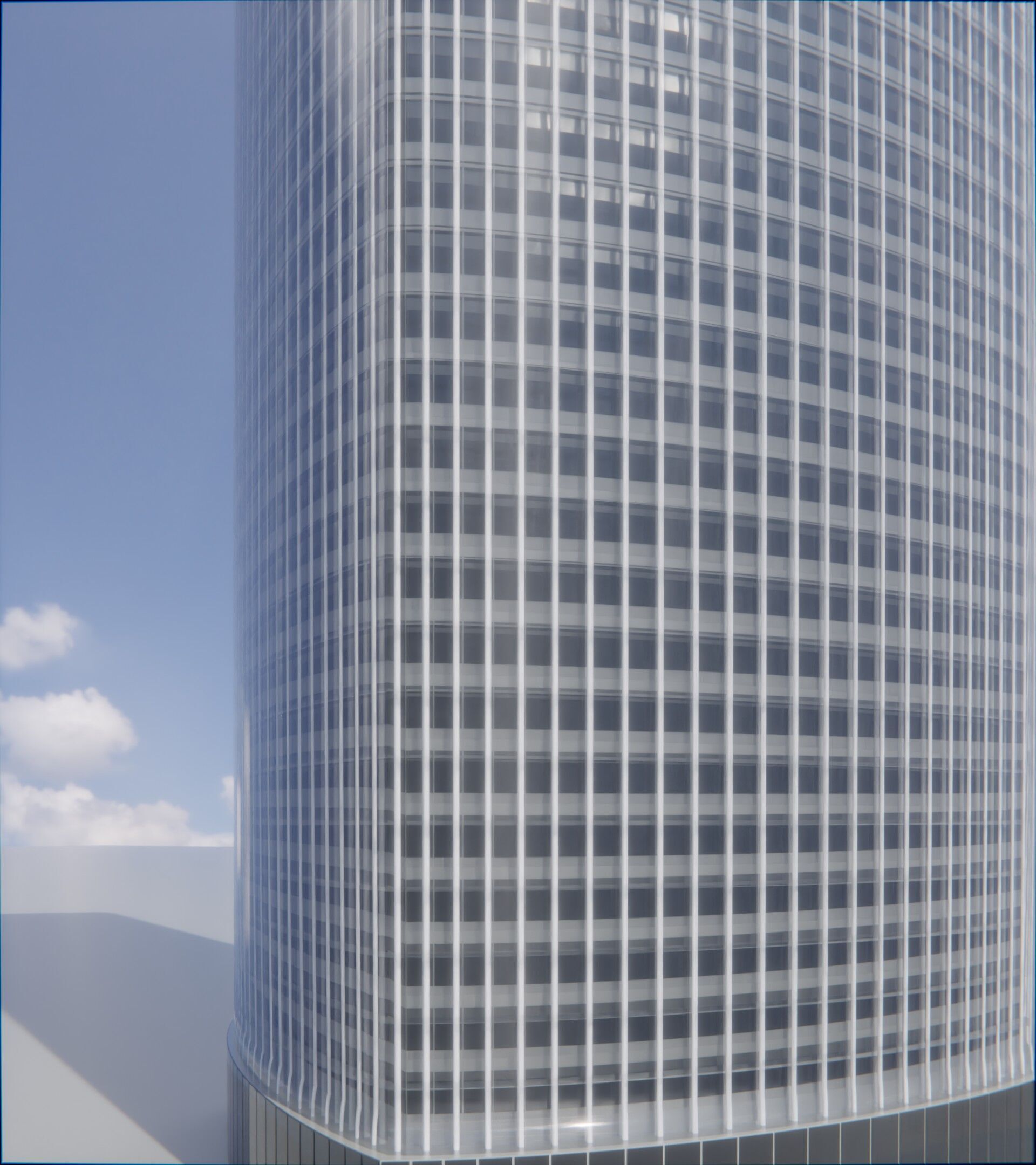 Parametric Building 1d9 3D model_12