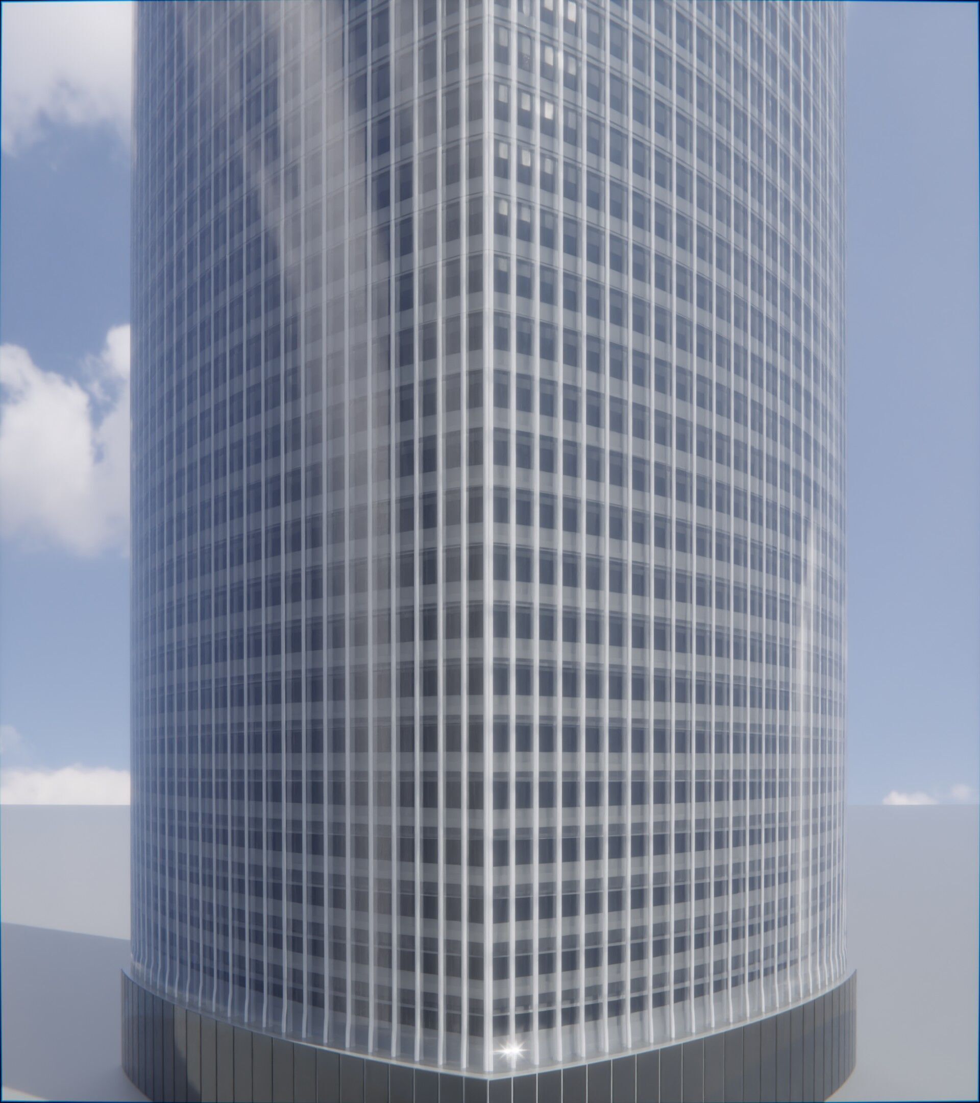 Parametric Building 1d9 3D model_10