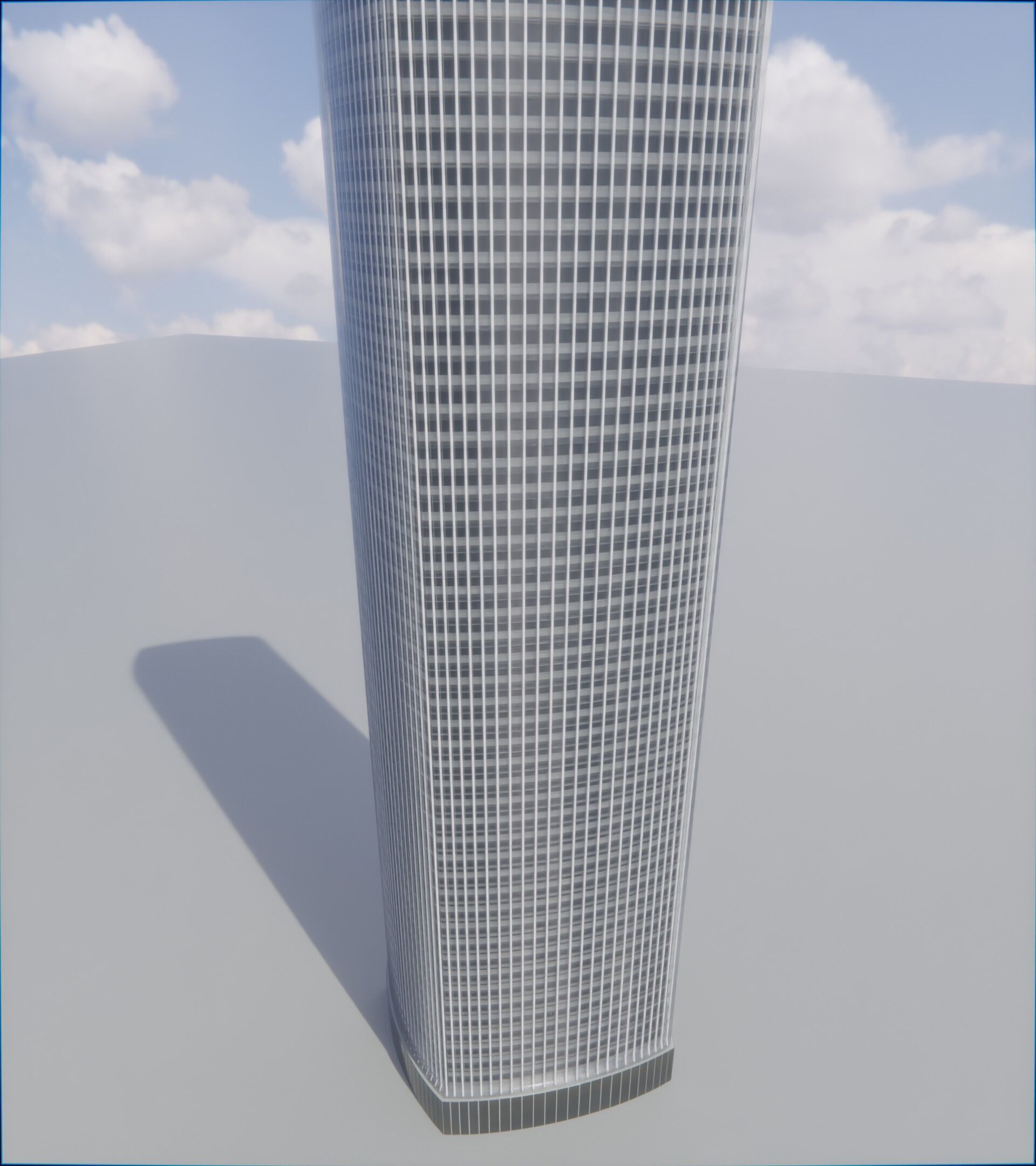 Parametric Building 1d9 3D model_9