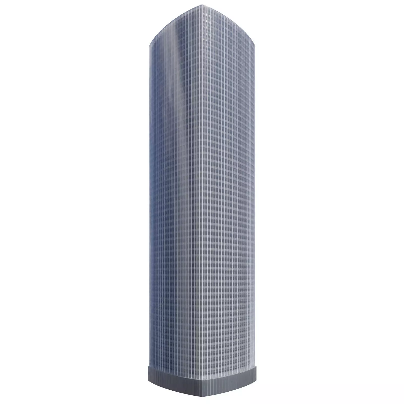 Parametric Building 1d9 3D model_0