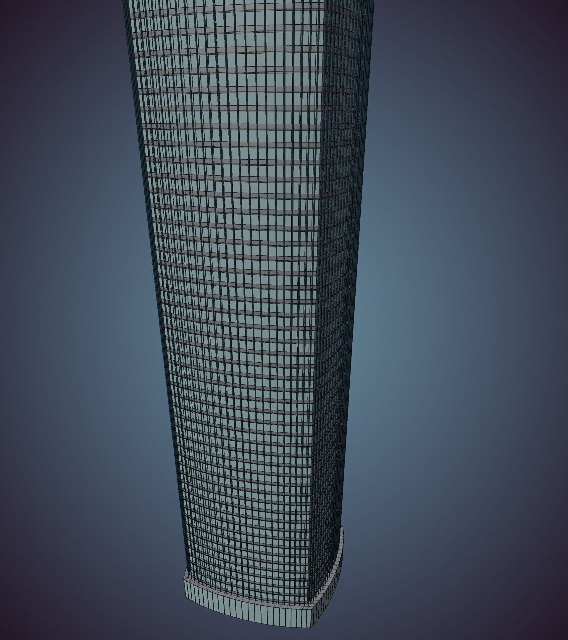 Parametric Building 1d9 3D model_48