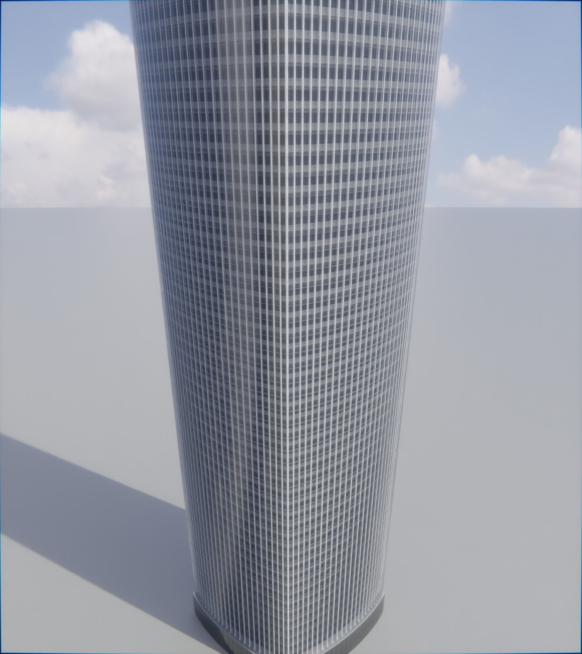 Parametric Building 1d9 3D model_7