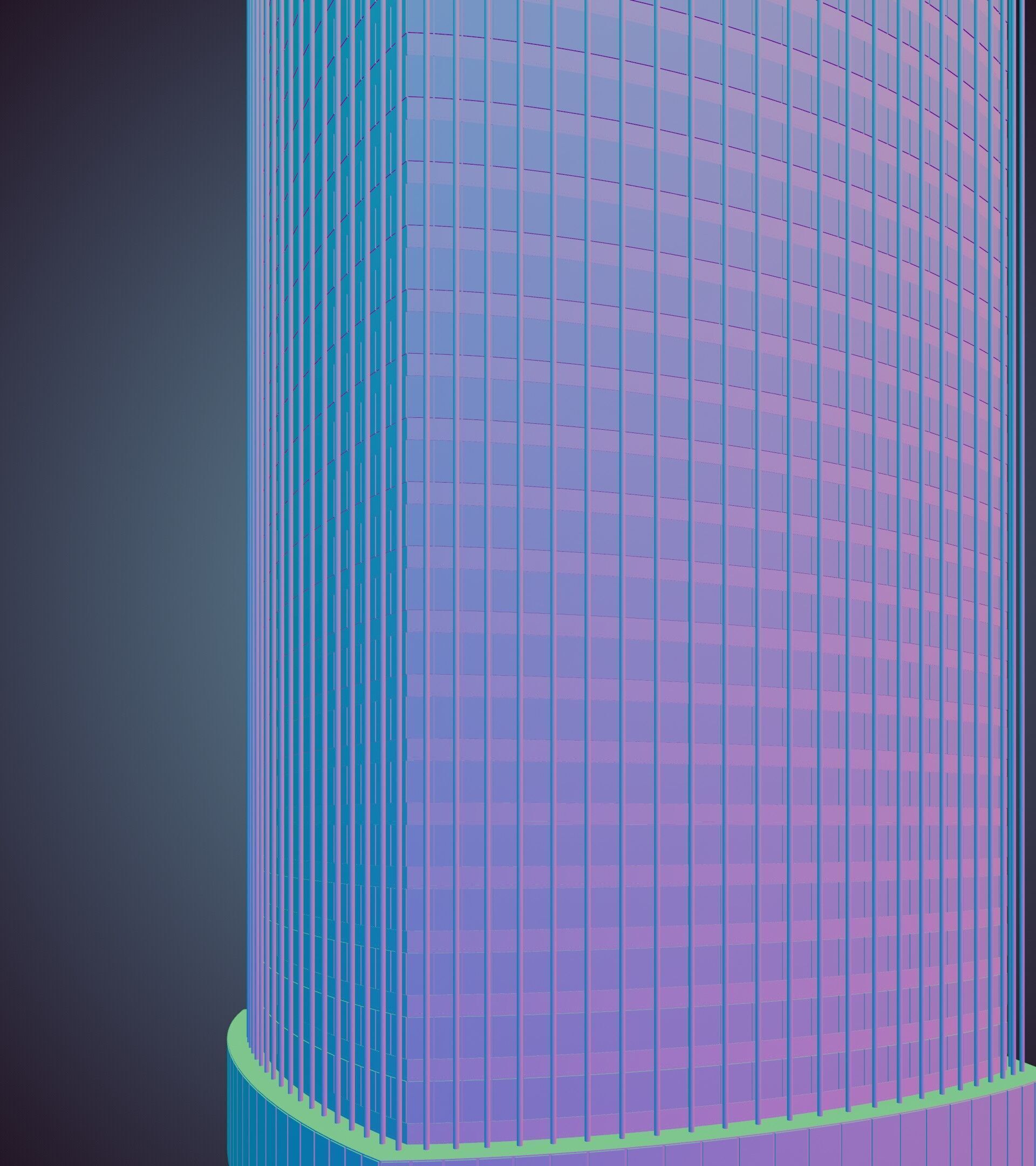 Parametric Building 1d9 3D model_39