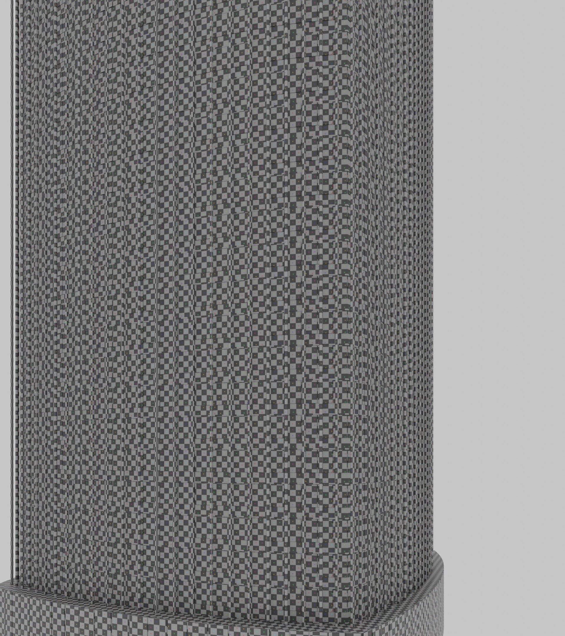 Parametric Building 1d9 3D model_24