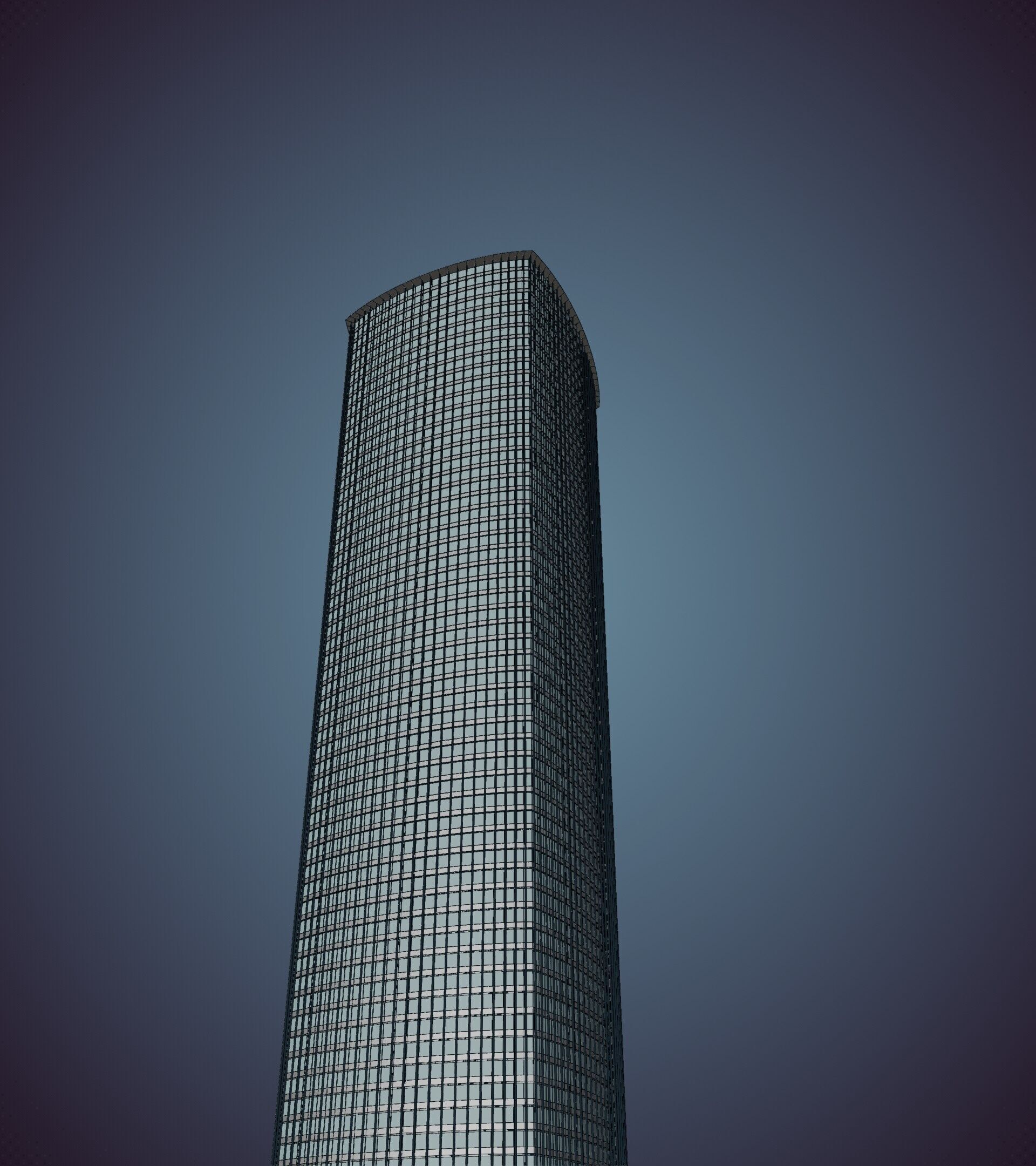 Parametric Building 1d9 3D model_45