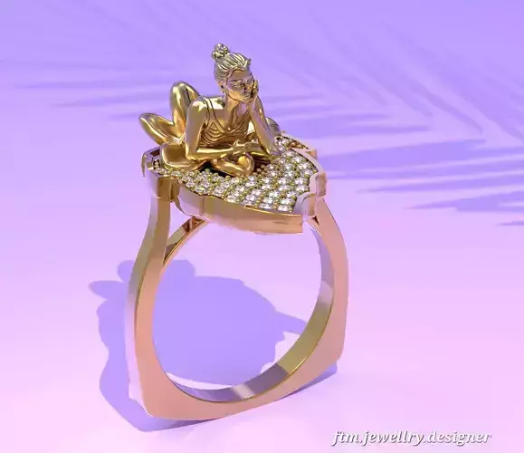 fairy ring 3D print model
