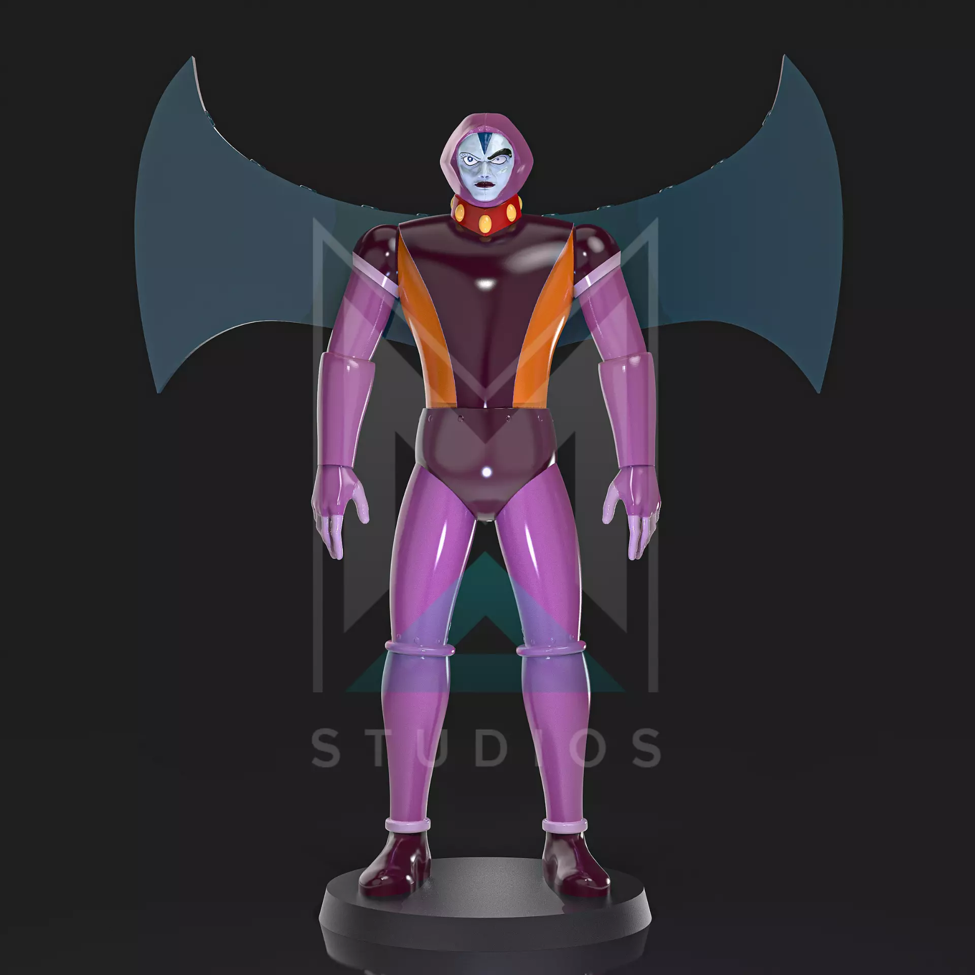 Jetfire P1 Mazinger Z 3D print model_0