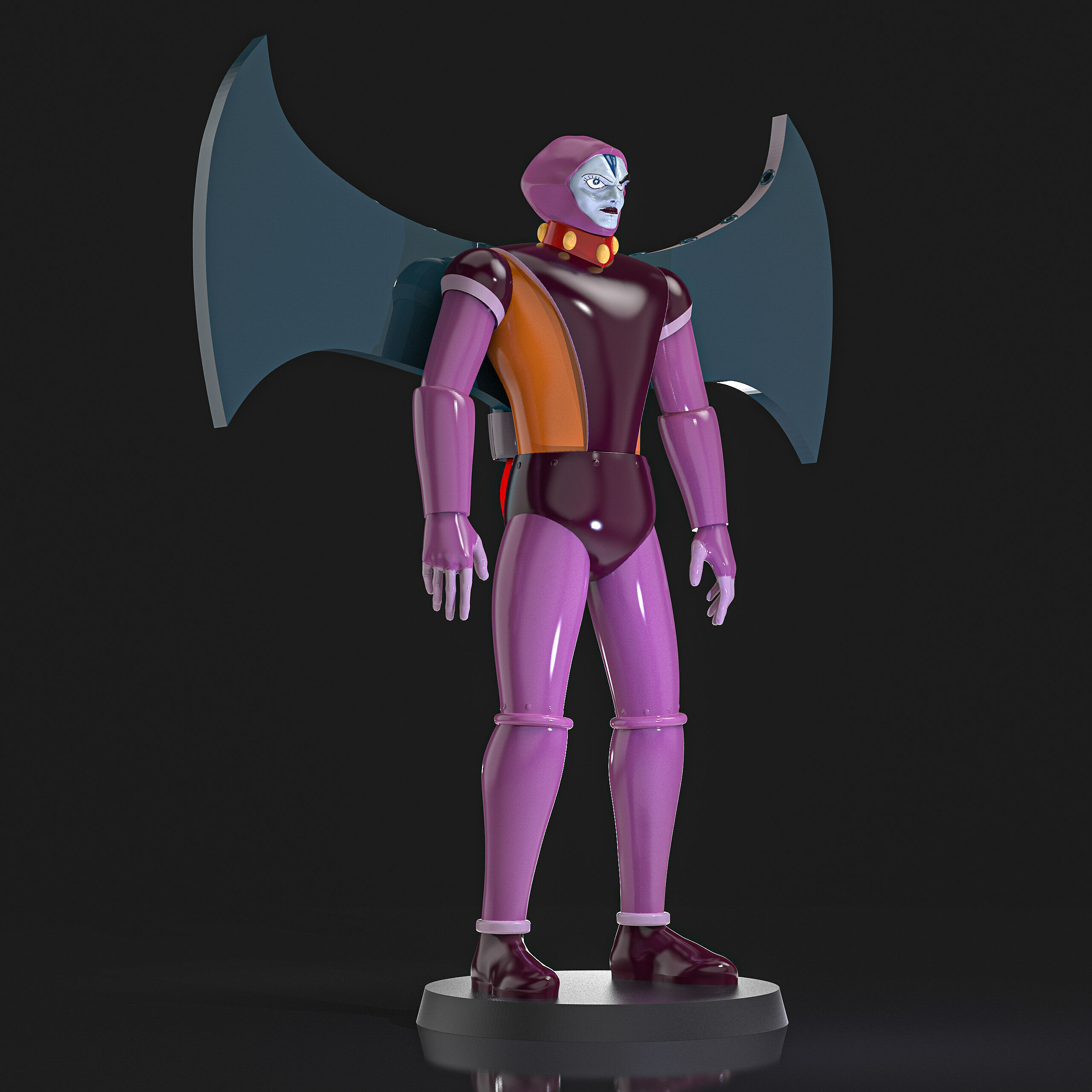 Jetfire P1 Mazinger Z 3D print model_1