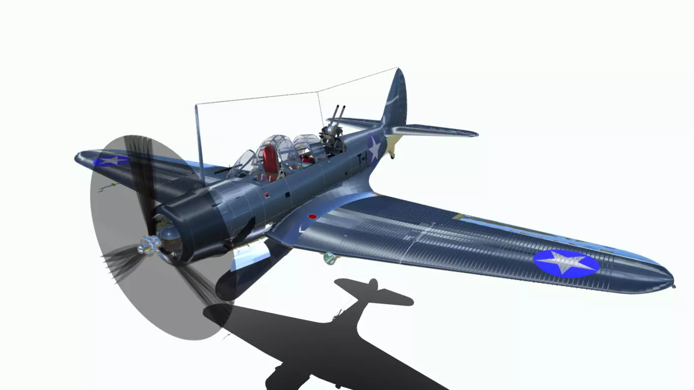 DOUGLAS A DETERMINAR DEVASTADOR Low-poly 3D model_0