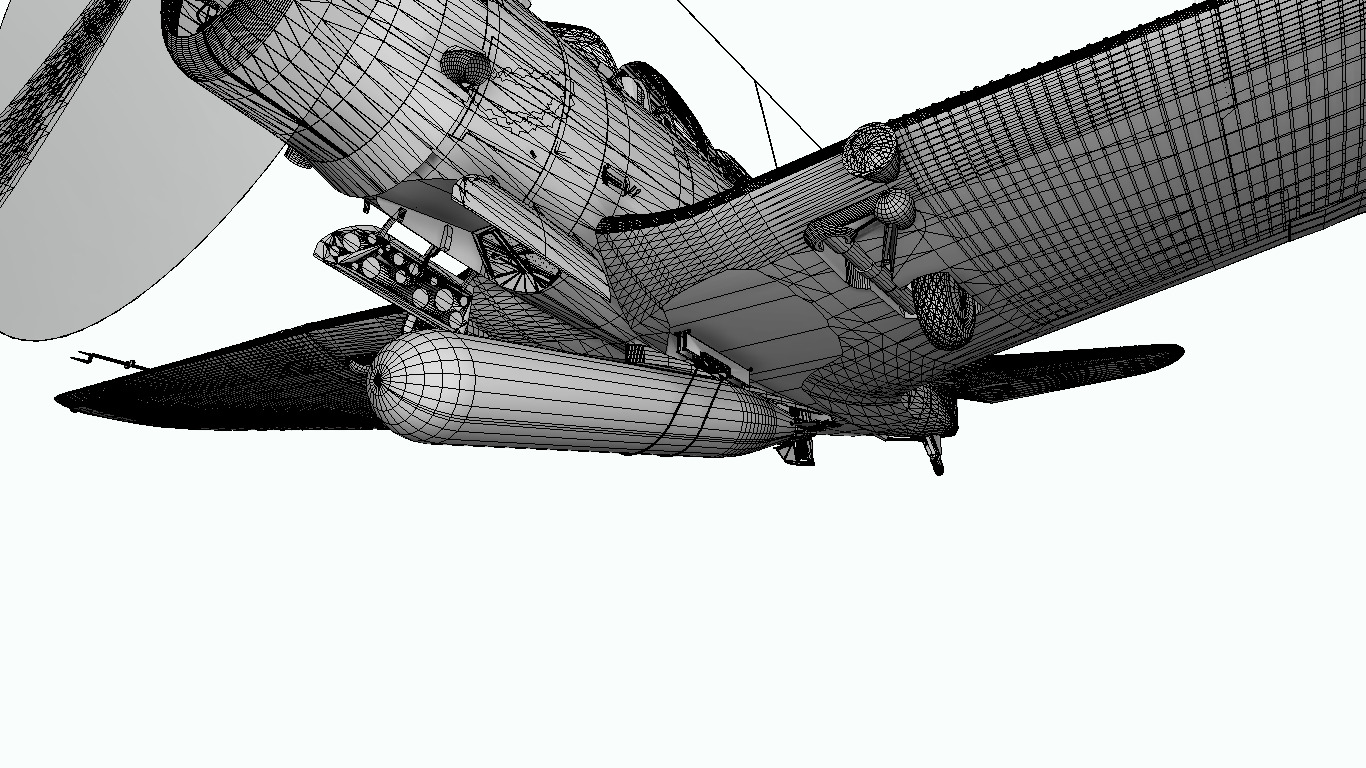 DOUGLAS A DETERMINAR DEVASTADOR Low-poly 3D model_21