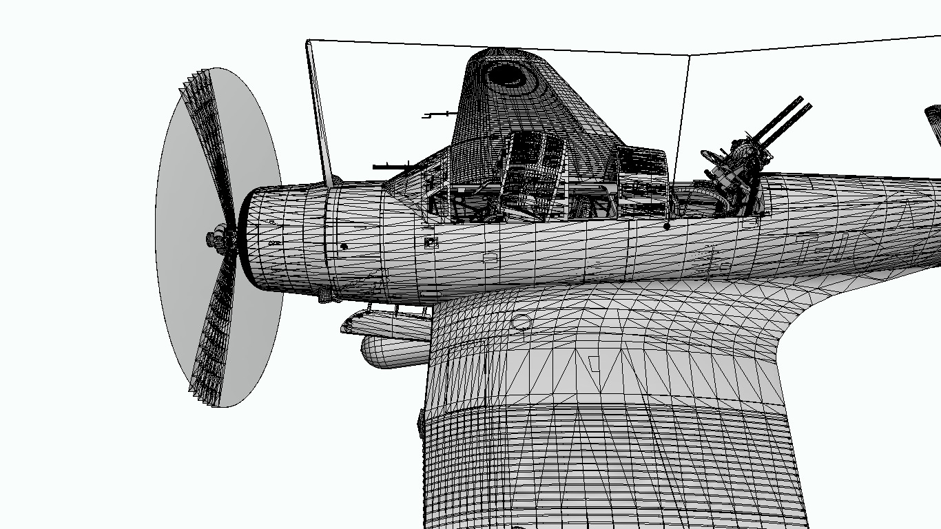 DOUGLAS A DETERMINAR DEVASTADOR Low-poly 3D model_14