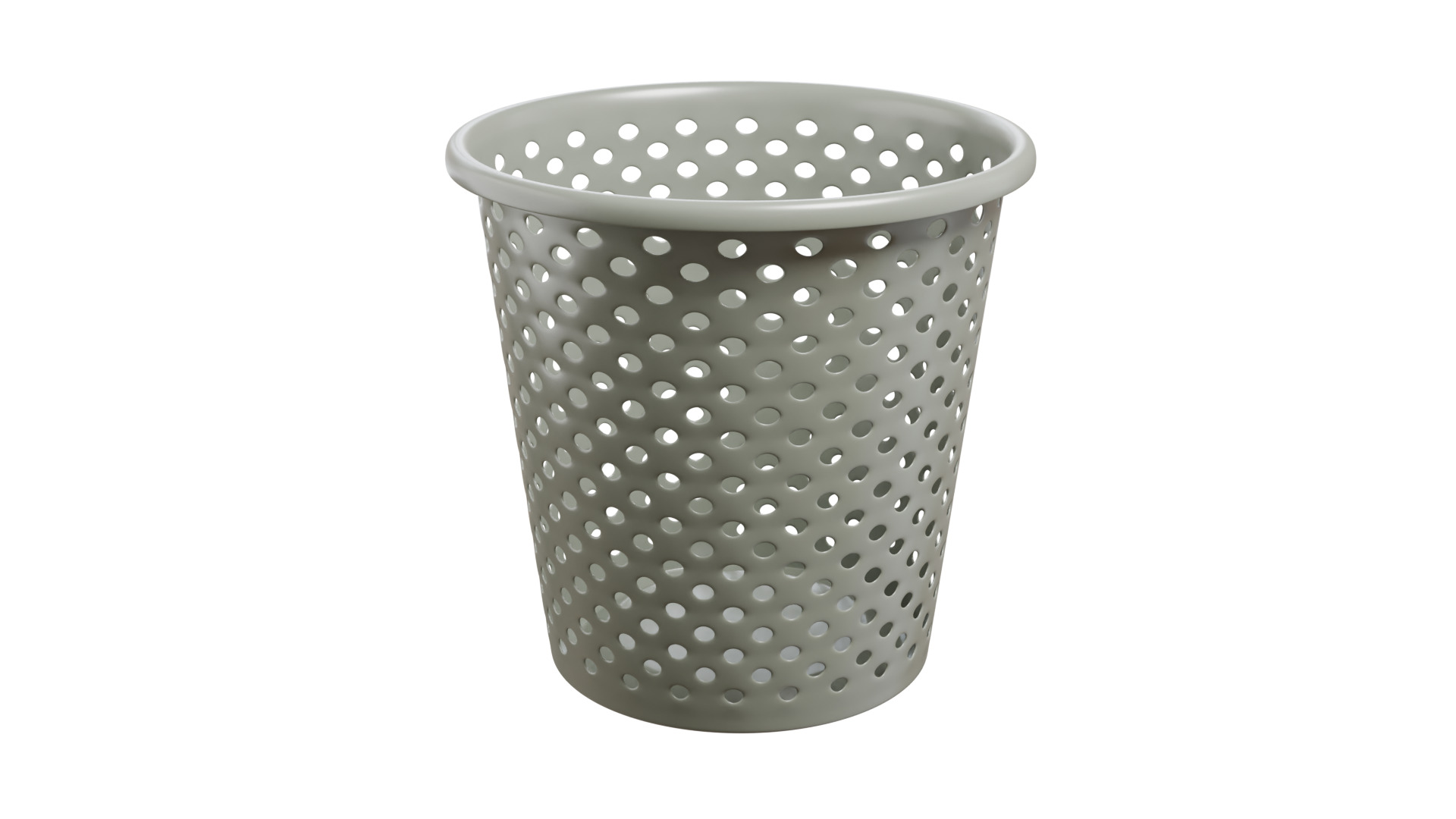 Trashcan dustbin bin  3D model_3