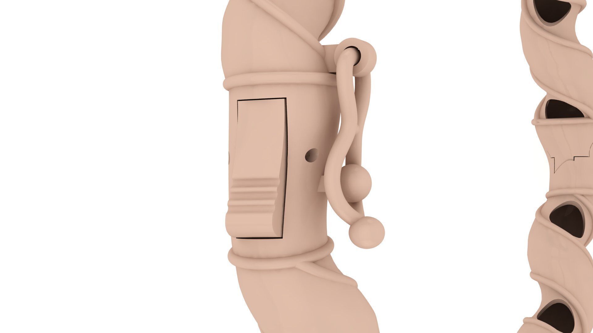 Bracelet 0023 3D print model_7