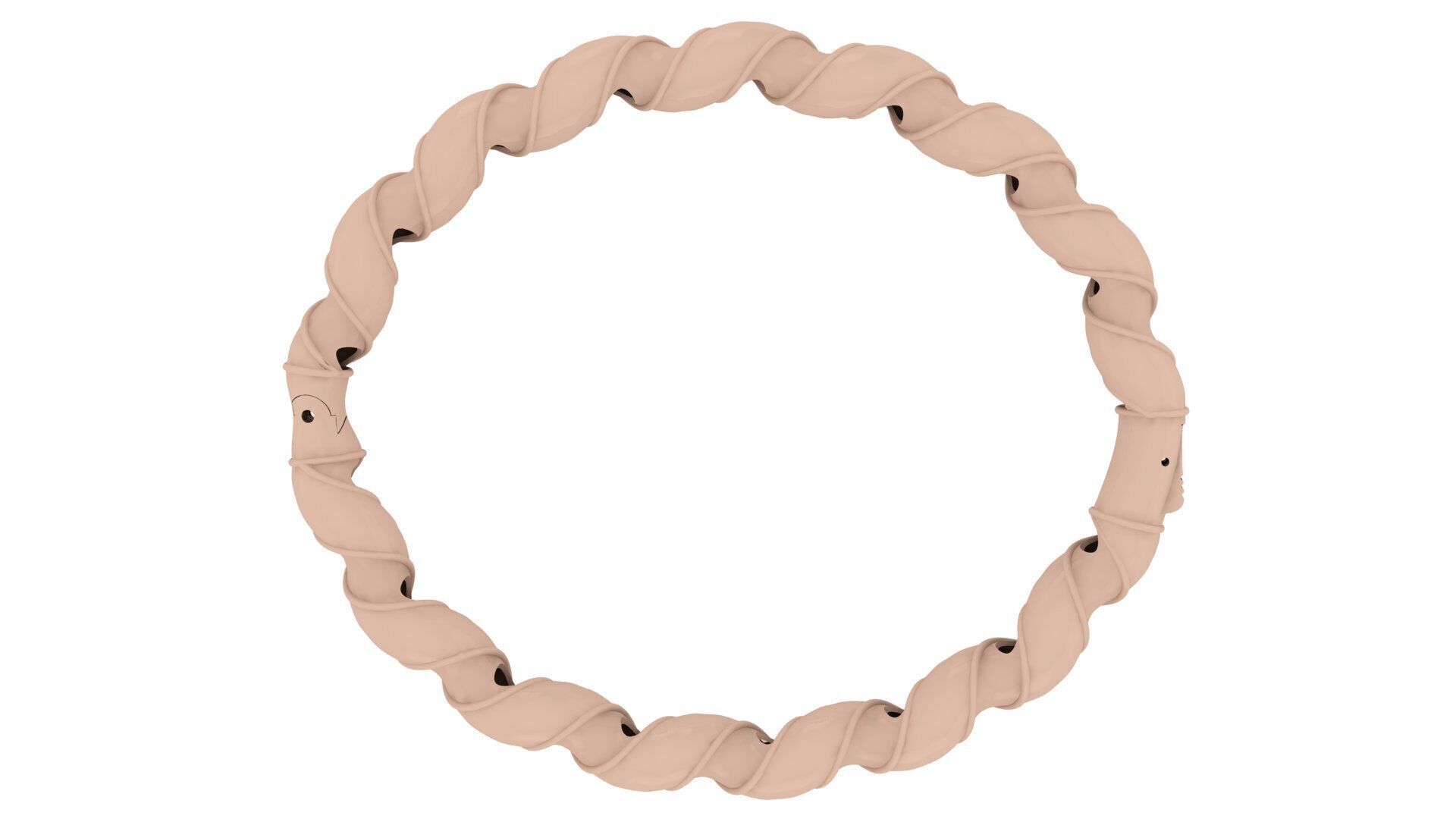 Bracelet 0023 3D print model_2