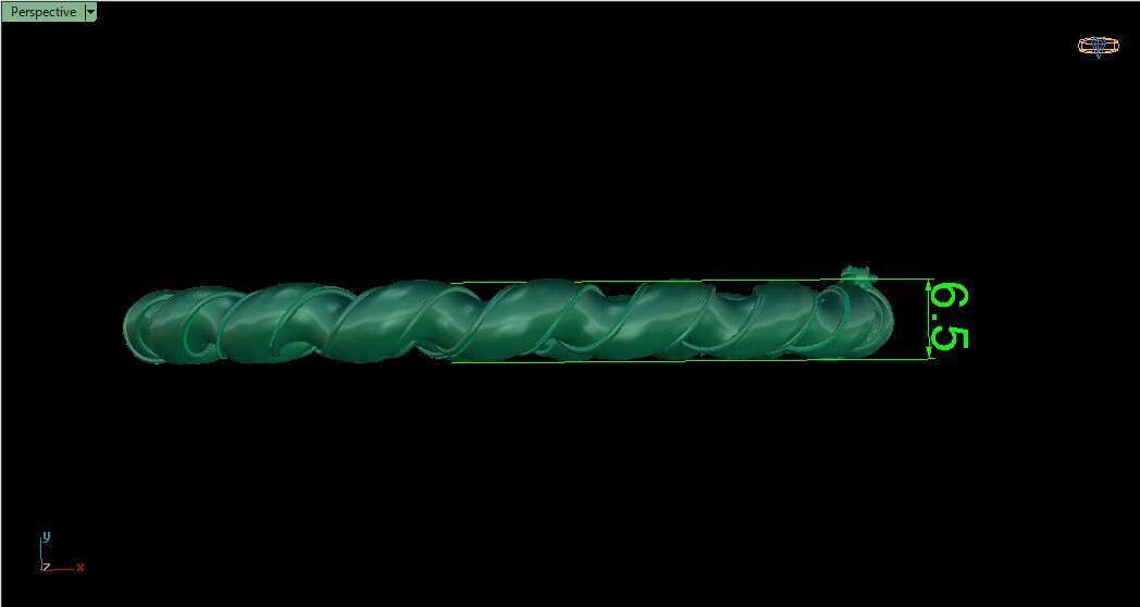 Bracelet 0023 3D print model_10