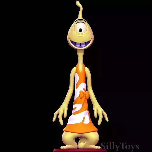 Pleakley  - Lilo and Stitch 3D print model