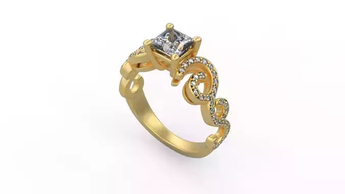 Women Solitaire 6591