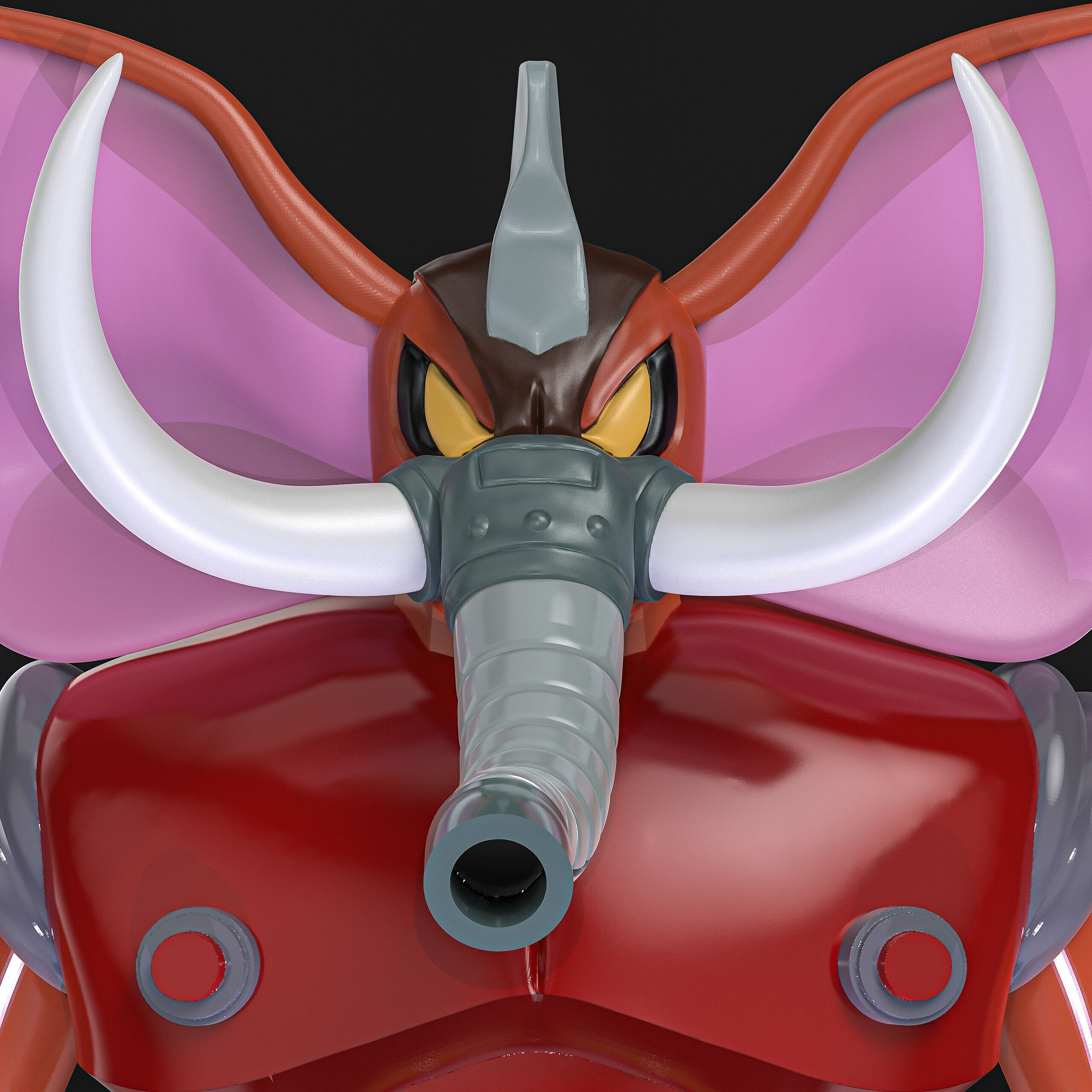 Elephans Y3 Mazinger Z 3D print model_5