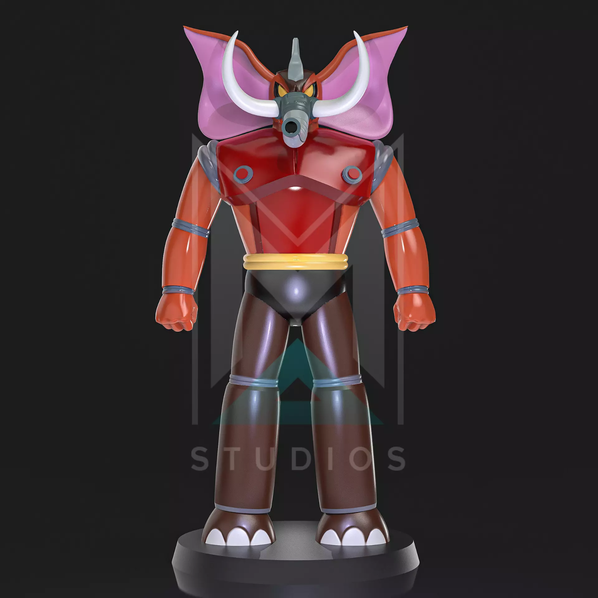 Elephans Y3 Mazinger Z 3D print model_0