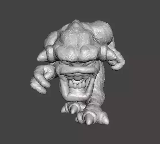 PINK DEMON CLASSIC MINIATURE MODEL FIGURE FANTASY SCIFI GAME RPG