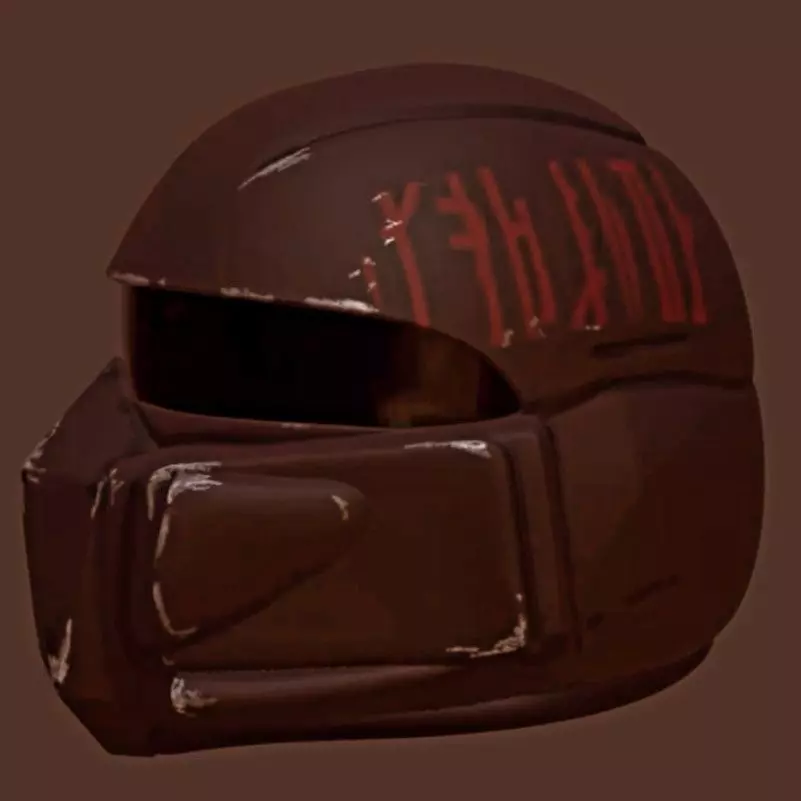 The Pilot full size wearable helmet Free 3D model