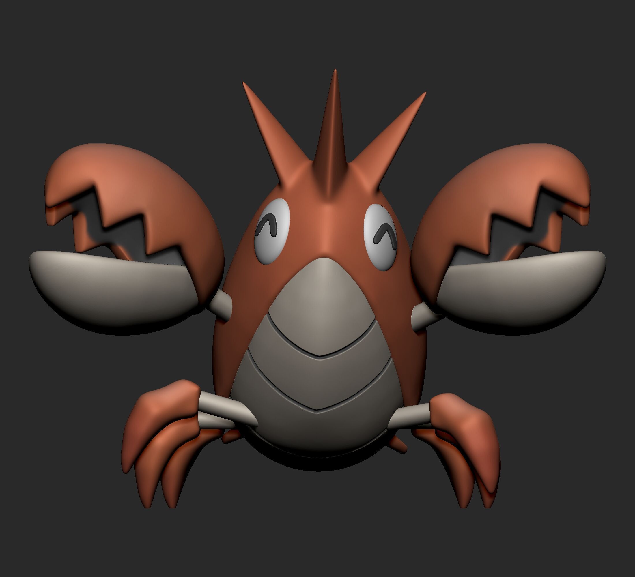 Pokemon - Corphish and Crawdaunt  3D print model_4