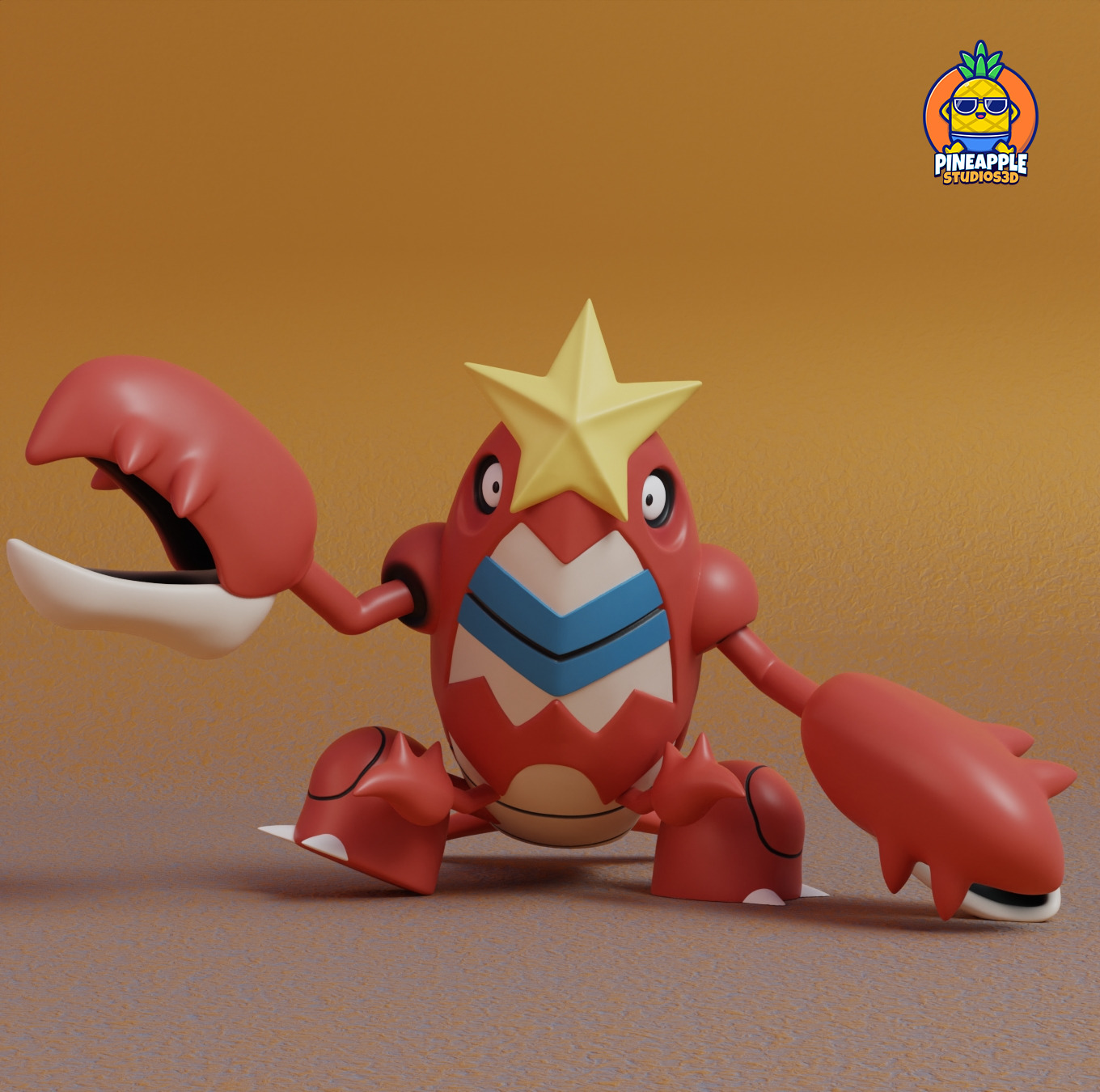 Pokemon - Corphish and Crawdaunt  3D print model_9