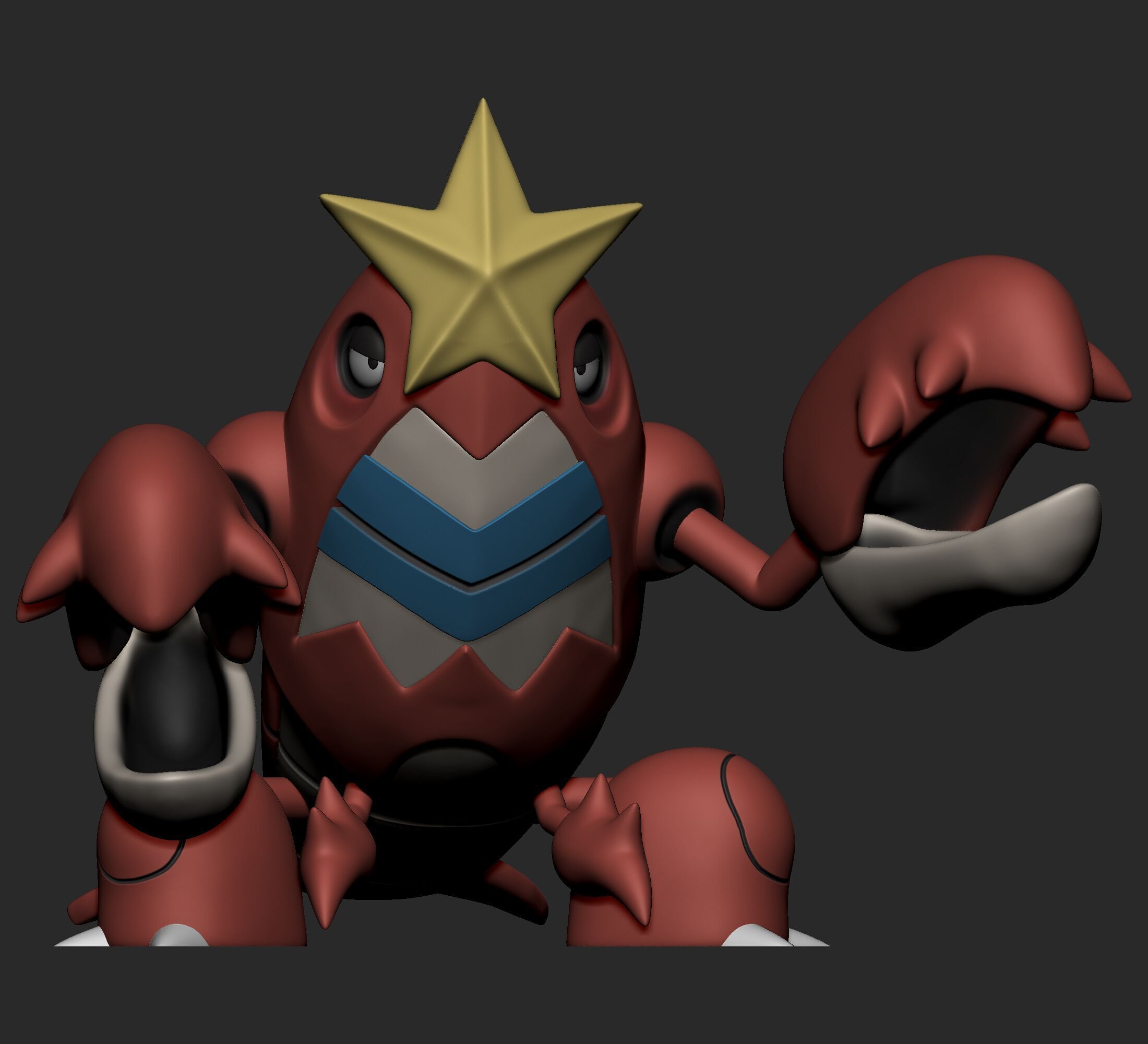 Pokemon - Corphish and Crawdaunt  3D print model_7
