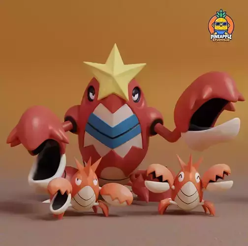 Pokemon - Corphish and Crawdaunt 
