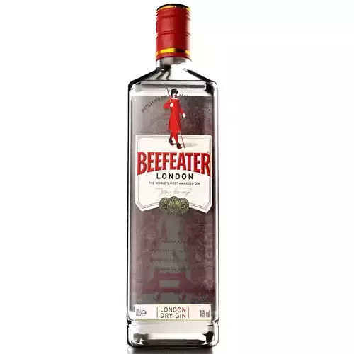Beefeater Gin Alcohol Bottle