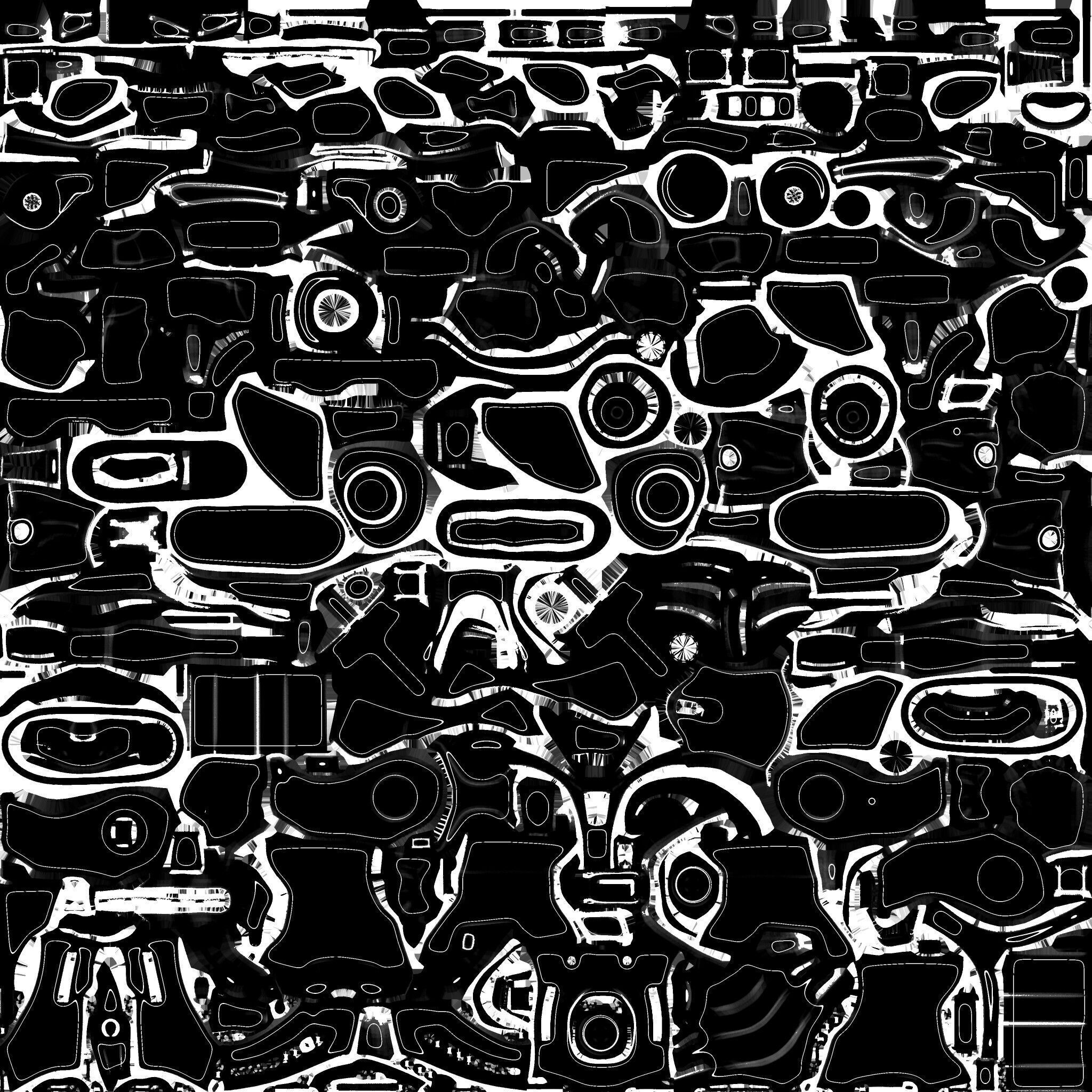 Combat Robot Game Ready Low-poly 3D model_14