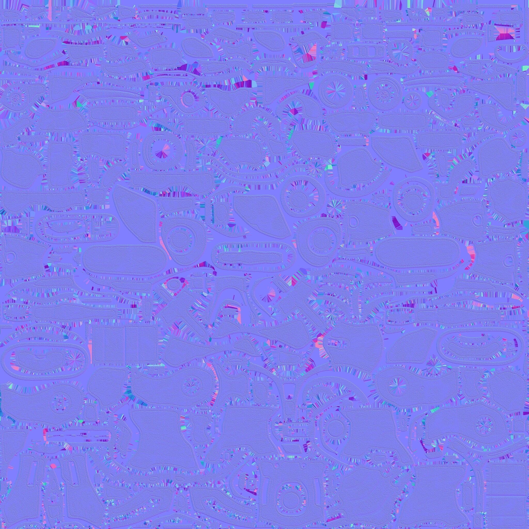 Combat Robot Game Ready Low-poly 3D model_17