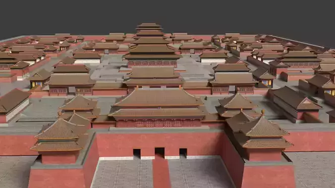 Chinese forbidden city  