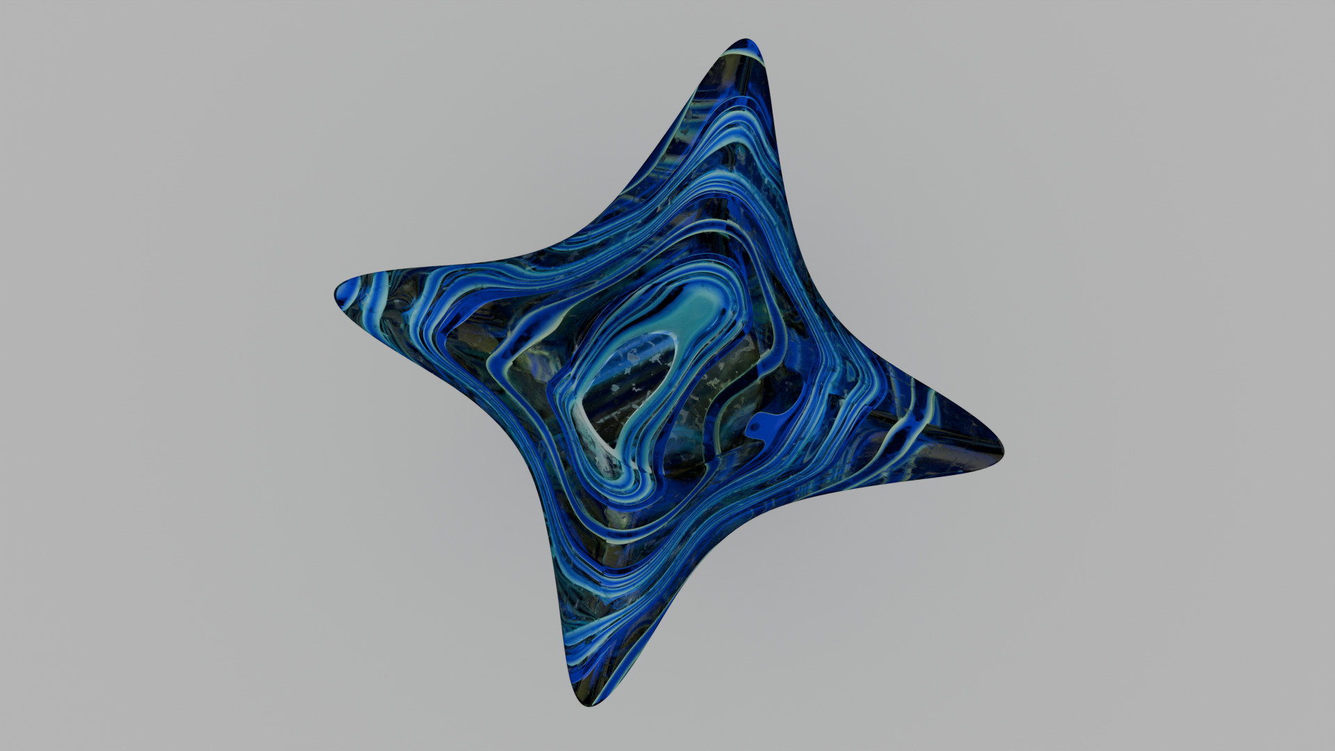 Glass vase 3D model_1