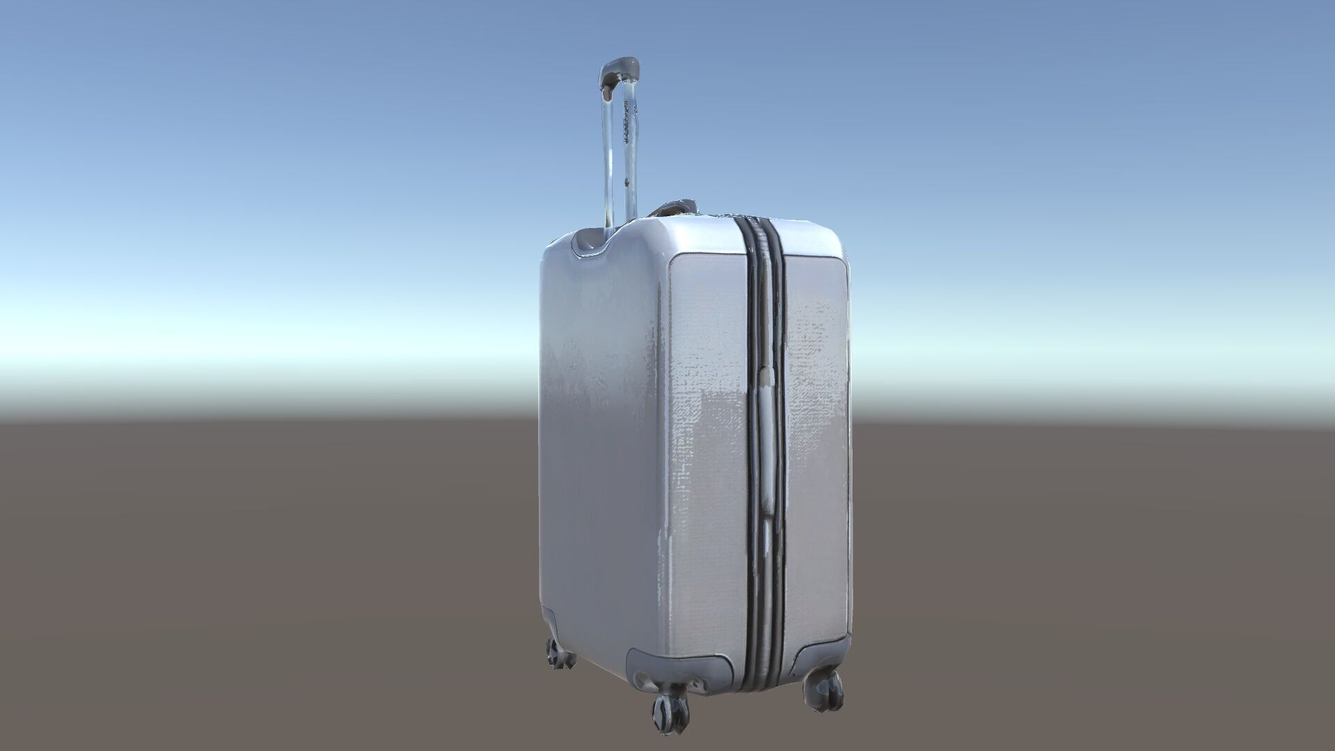 Hardshell Suitcase Model Pack Low-poly 3D model_9
